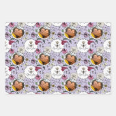 Feuille De Papier Cadeau Floral Queen Bee Mothers Day Photo (Devant 3)