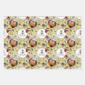 Feuille De Papier Cadeau Floral Queen Bee Mothers Day Photo (Devant)