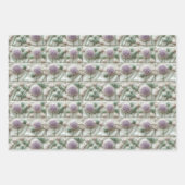 Feuille De Papier Cadeau Florale 3D (Devant 3)