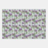 Feuille De Papier Cadeau Florale 3D (Devant 2)