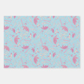 Feuille De Papier Cadeau Flore et vaches pastel délicieuses (Devant 2)