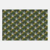 Feuille De Papier Cadeau Flower Garden Birdhouse Nature Motif d'art (Devant 2)