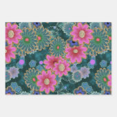 Feuille De Papier Cadeau Flower Power Explosion amusant unique (Devant)