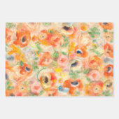 Feuille De Papier Cadeau Flowers (Devant 2)