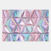 Feuille De Papier Cadeau Foil Crinkle Pattern (Devant 3)