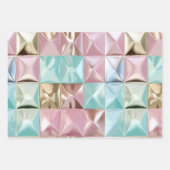 Feuille De Papier Cadeau Foil Crinkle Pattern (Devant)