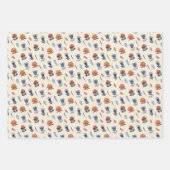 Feuille De Papier Cadeau Folk Art Pattern  (Devant 2)