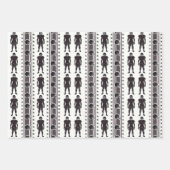 Feuille De Papier Cadeau Football Season  (Devant 2)