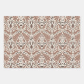 Feuille De Papier Cadeau Forêt de mousse de Mocha/Bois et plantes (Devant 3)