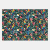 Feuille De Papier Cadeau Forêt tropicale (Devant)