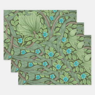 Feuille De Papier Cadeau Forget-Me-Nots, Wallpaper de William Morris