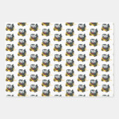 Feuille De Papier Cadeau Forklift (Devant)