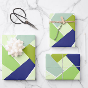 Feuille De Papier Cadeau Forme géométrique Abstraite 4