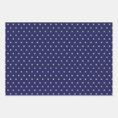 Feuille De Papier Cadeau Formes motifs de vacances et plaid rouge bleu vert (Devant 3)