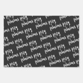 Feuille De Papier Cadeau Forty & Fabulous - Fun 40e anniversaire (Devant)