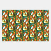 Feuille De Papier Cadeau Foxy (Devant 2)