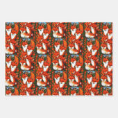 Feuille De Papier Cadeau Foxy (Devant)