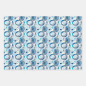 Feuille De Papier Cadeau Fragments Tuba Music Note (Devant 3)