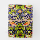 Feuille De Papier Cadeau Fraise Thief Oiseaux William Morris (En situation)