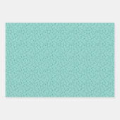 Feuille De Papier Cadeau Fraises Rouges Douces Fleurs Blanches Motif (Devant 3)