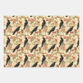 Feuille De Papier Cadeau Framboise (Devant 3)