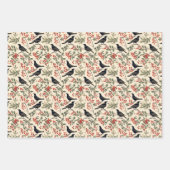 Feuille De Papier Cadeau Framboise (Devant 2)