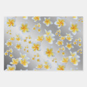 Feuille De Papier Cadeau frangipanier, pétale, fleur, design, fleur, fleurs (Devant 2)
