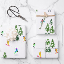 Freeride Snowboarder Illustration de snowboard