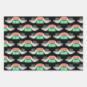 Feuille De Papier Cadeau FRIENDS™ | Logo Central Perk (Devant 3)