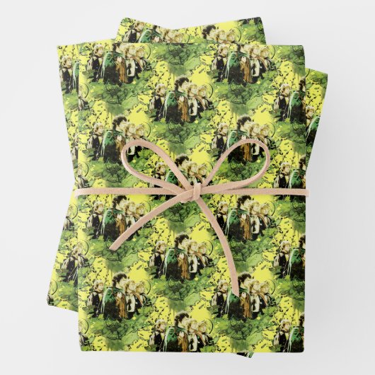 Feuille De Papier Cadeau FRODO™ avec Hobbits Vector Collage (En situation)