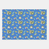 Feuille De Papier Cadeau Frogs (Devant 3)