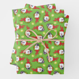 Feuille De Papier Cadeau Frosty the Snowman™ Crème Frosty Holiday