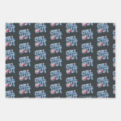 Feuille De Papier Cadeau Frosty the Snowman™ | Refroidissement (Devant)