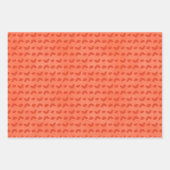 Feuille De Papier Cadeau Fruit de clémentine orange (Devant 3)