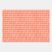 Feuille De Papier Cadeau Fruit de clémentine orange (Devant 3)