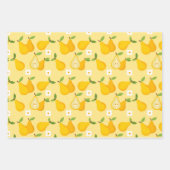 Feuille De Papier Cadeau Fruit esthétique Poire alimentaire (Devant 2)