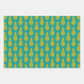 Feuille De Papier Cadeau Fruit tropical ananas (Devant)