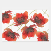 Feuille De Papier Cadeau Fruits d'automne, baies et feuillages abattus (Devant 3)