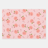 Feuille De Papier Cadeau Fruits de Noël (Devant 3)