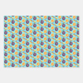 Feuille De Papier Cadeau Fruits de prune (Devant 3)