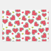 Feuille De Papier Cadeau Fruits fondus de melons (Devant 2)