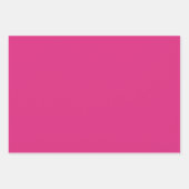 Feuille De Papier Cadeau Fuchsia White Stripes Motif géométrique (Devant 2)