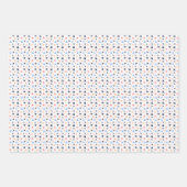 Feuille De Papier Cadeau Fun Airplane Travel Motif Flat (Devant 3)