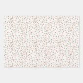 Feuille De Papier Cadeau Fun and Modern Christmas Lumières Noël (Devant 2)