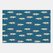 Feuille De Papier Cadeau Fun Axolotl (Devant 2)