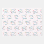 Feuille De Papier Cadeau Fun Disco Lights Pink Noël (Devant 3)