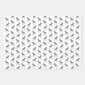 Feuille De Papier Cadeau Fun Donkey Motif (Devant 3)