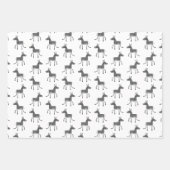 Feuille De Papier Cadeau Fun Donkey Motif (Devant 2)