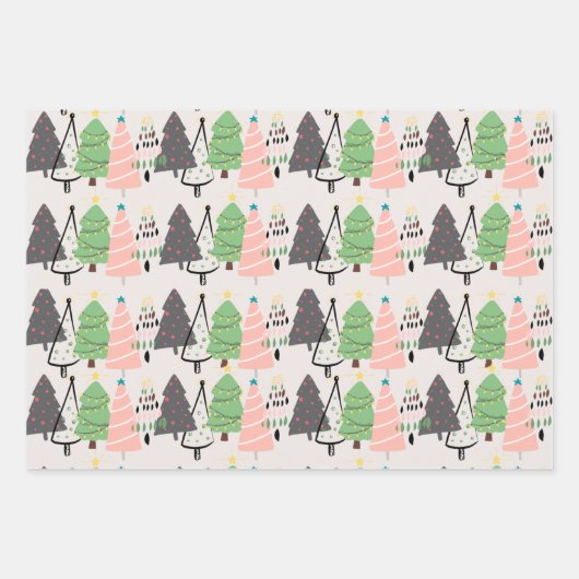 Feuille De Papier Cadeau Fun Kids Noël (Devant)