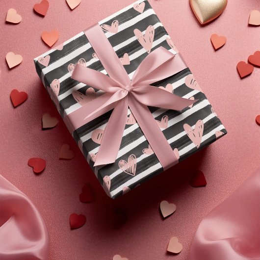 Feuille De Papier Cadeau Fun Love Valentines Day